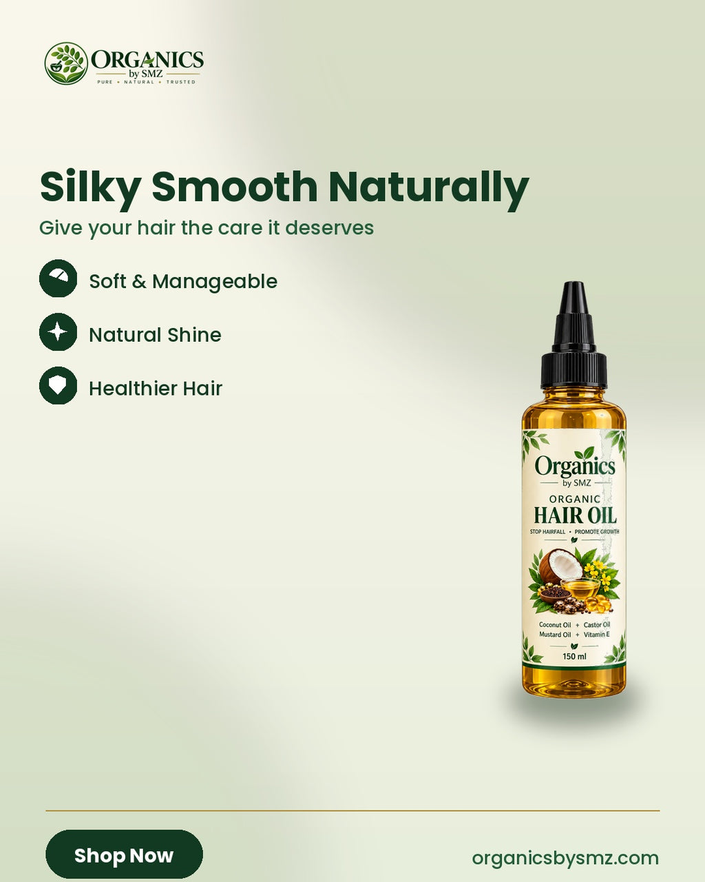 Organic Hair Oil