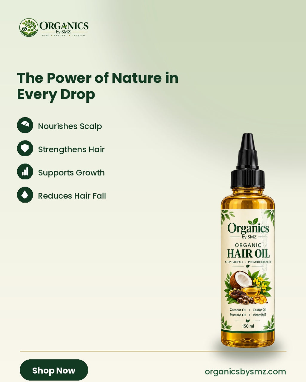 Organic Hair Oil