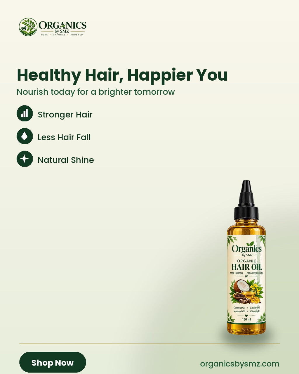 Organic Hair Oil