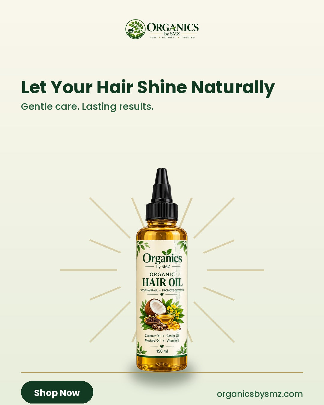 Organic Hair Oil